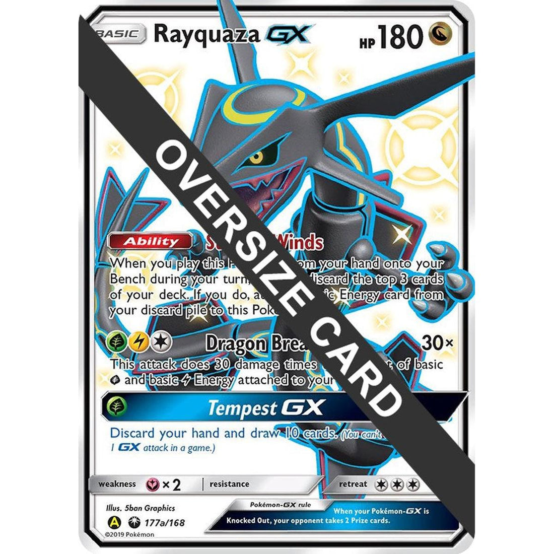 Rayquaza GX - 177a/168
