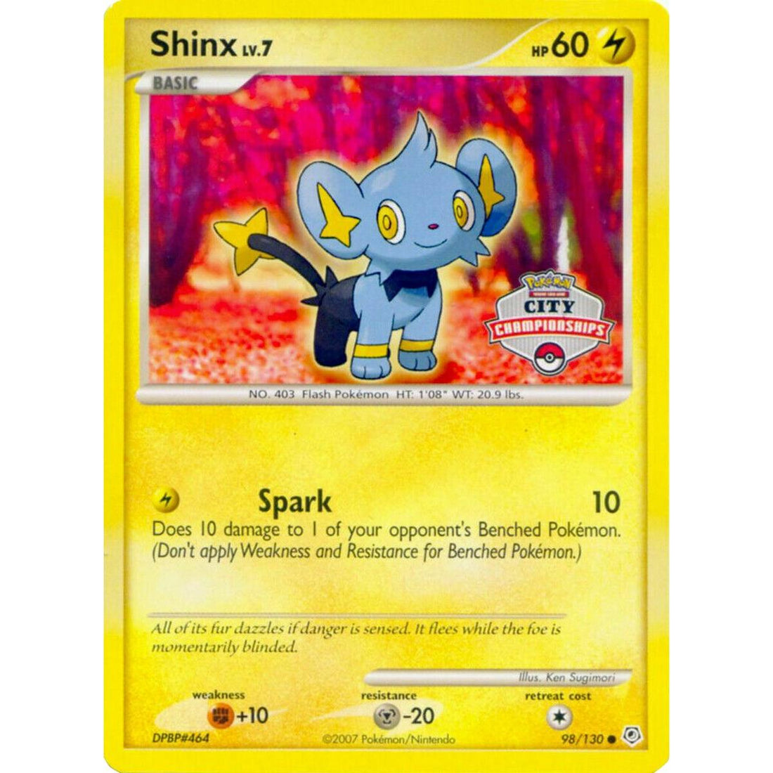 Shinx - 98/130 (City Championships)