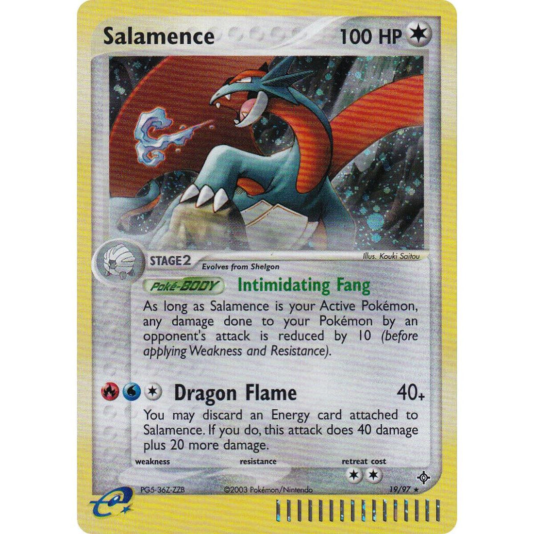 Salamence - 19/97 (e-League)