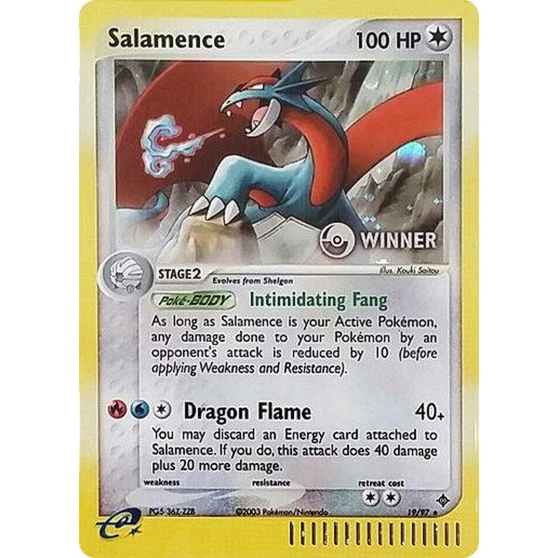 Salamence - 19/97 (e-League) [Winner]
