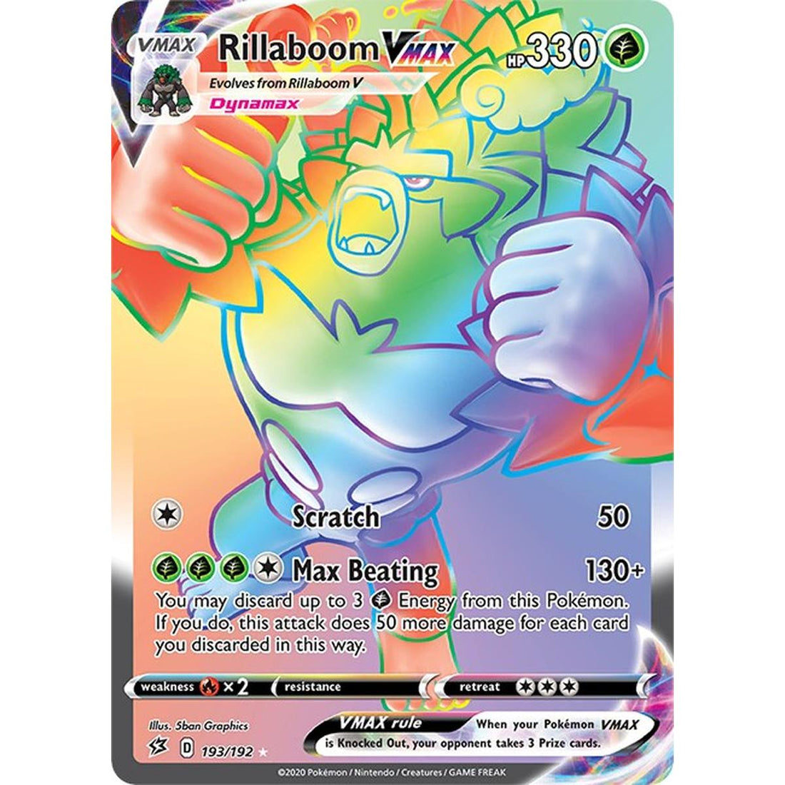 Rillaboom VMAX (Secret)