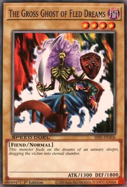 The Gross Ghost of Fled Dreams
