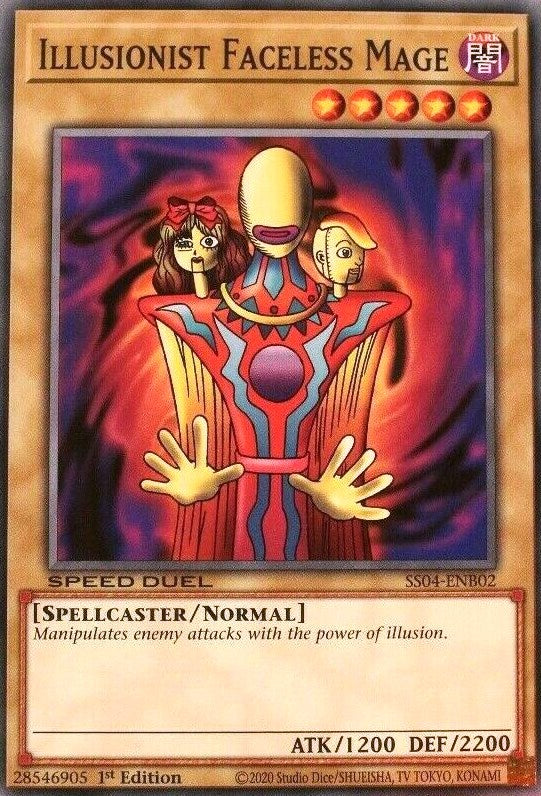 Illusionist Faceless Mage
