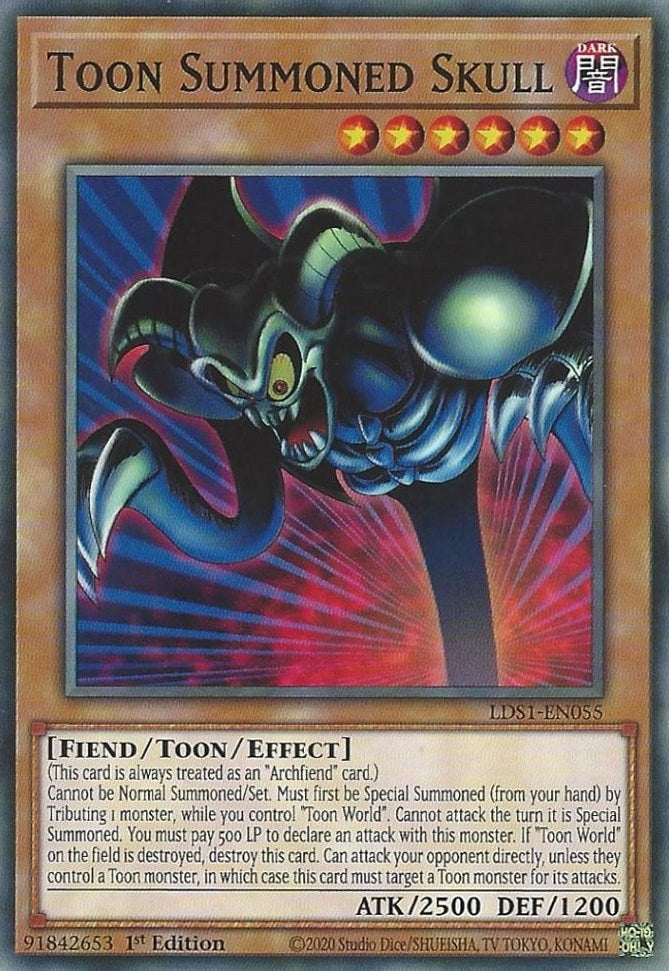 Toon Summoned Skull