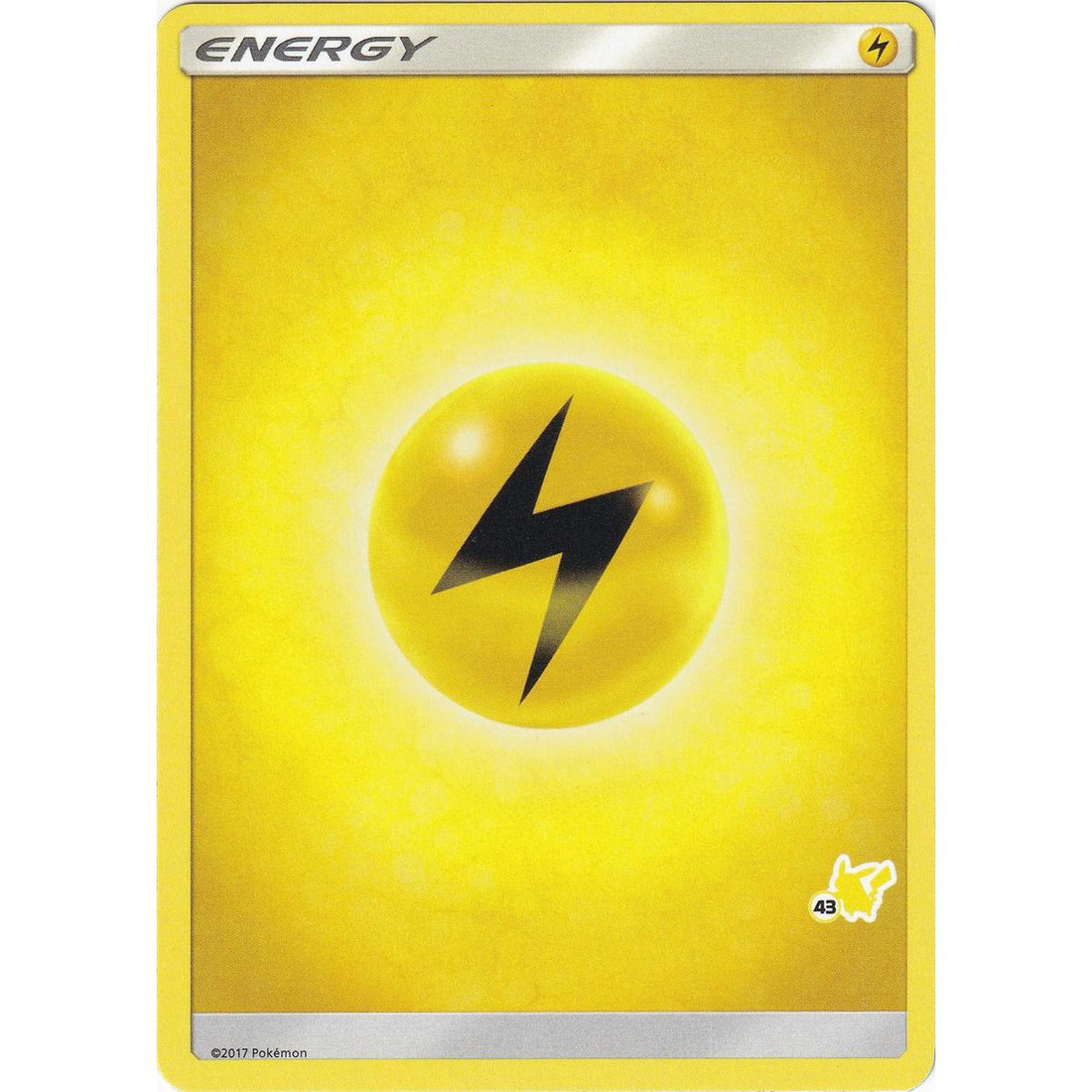 Lightning Energy (#43 Pikachu Stamped)