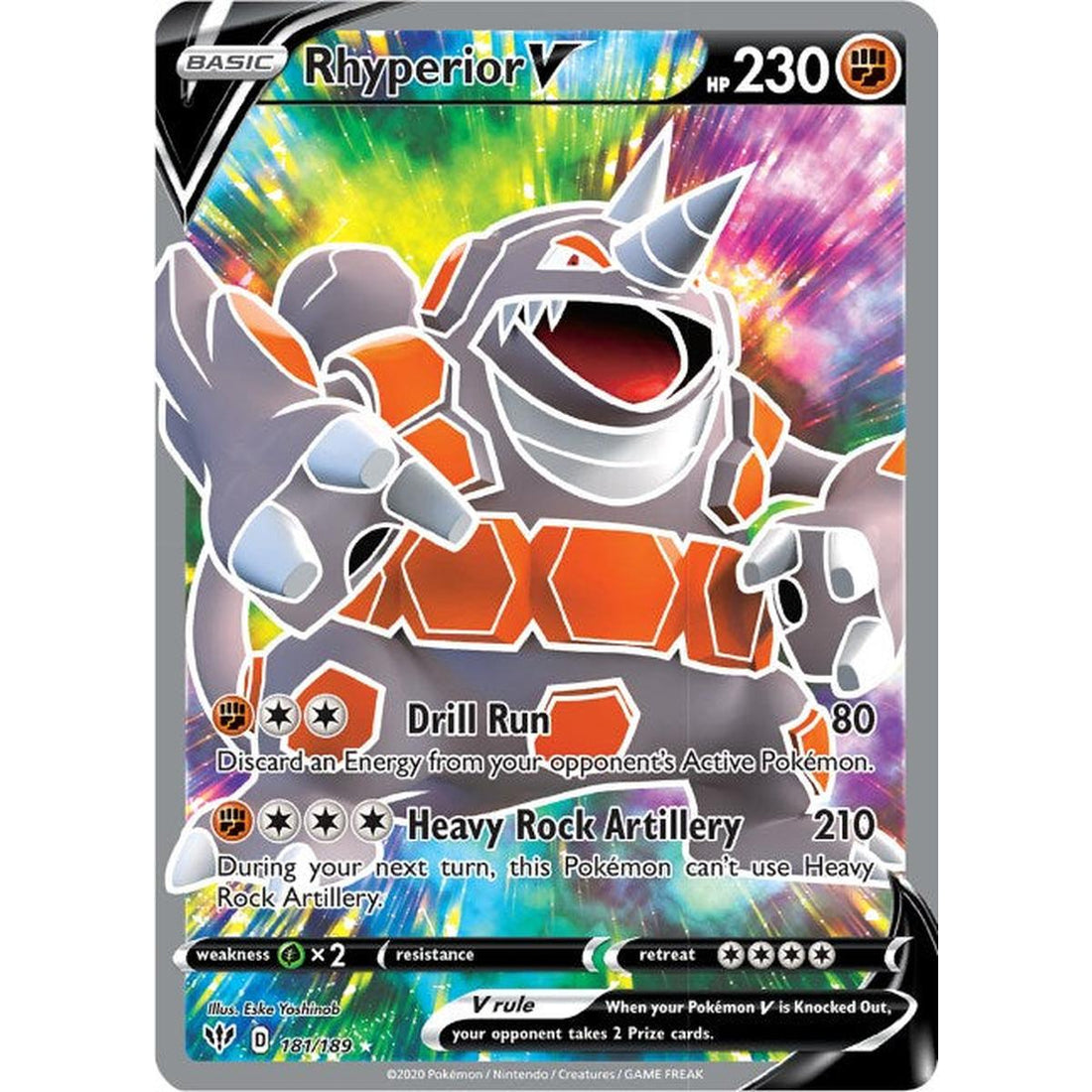 Rhyperior V (Full Art)