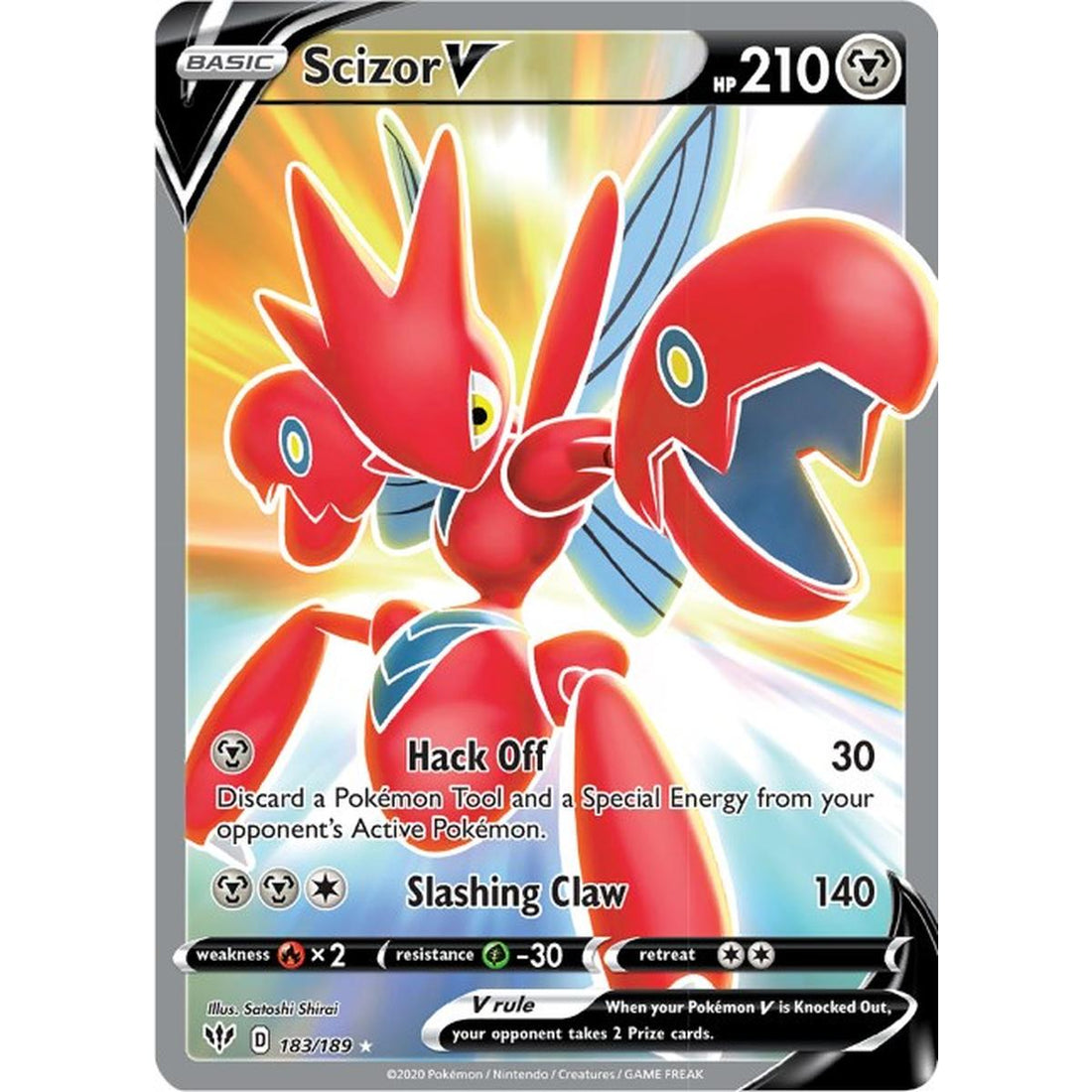 Scizor V (Full Art)