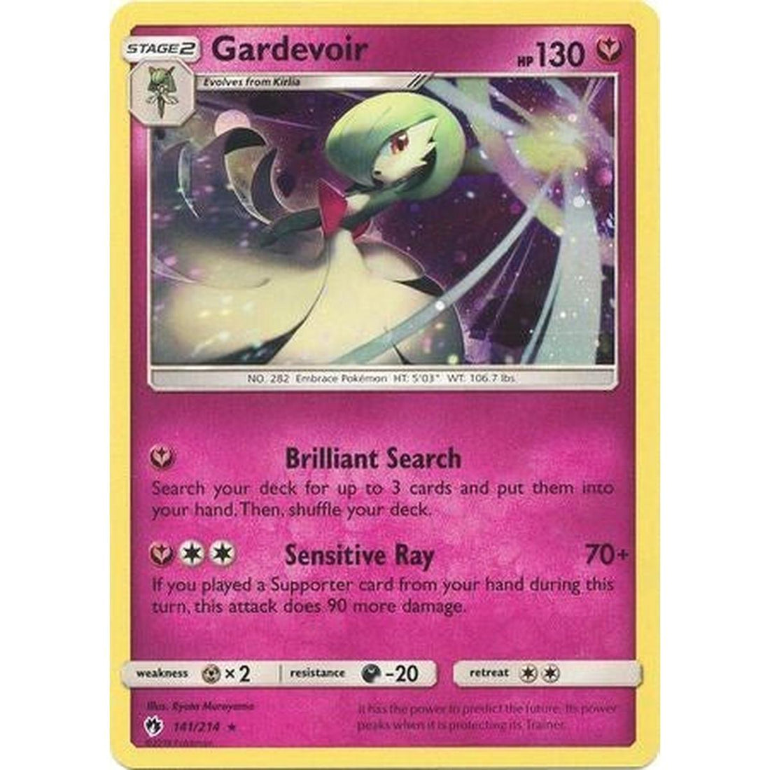 Gardevoir - 141/214 (Cosmos Holo)