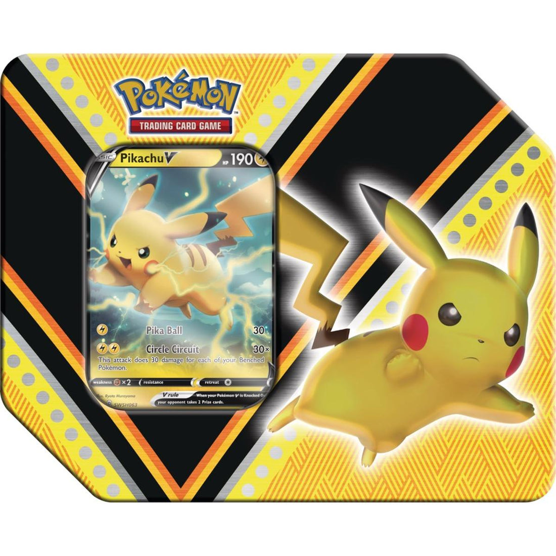 V Powers Tin [Pikachu V]