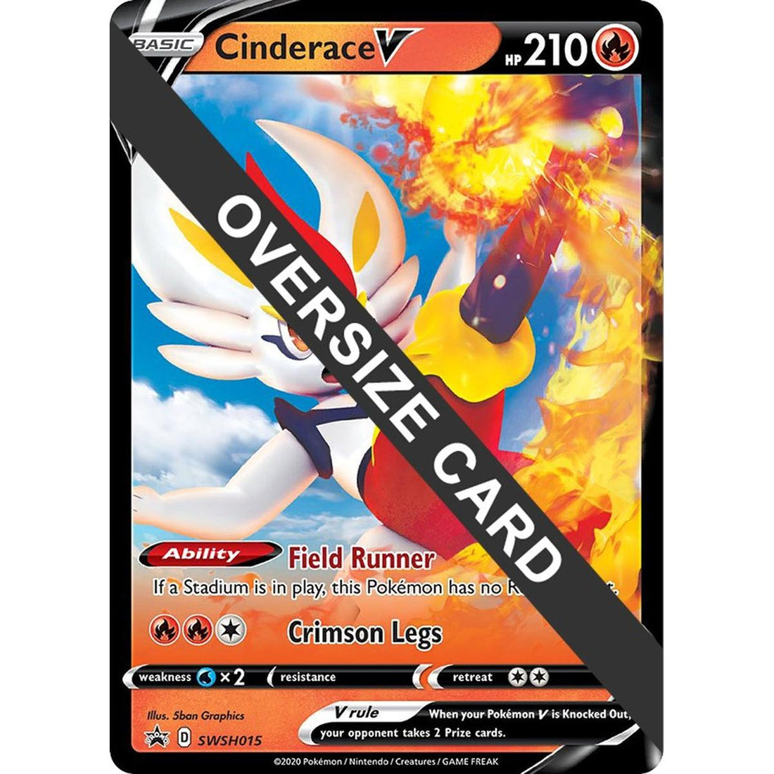 Cinderace V - SWSH015
