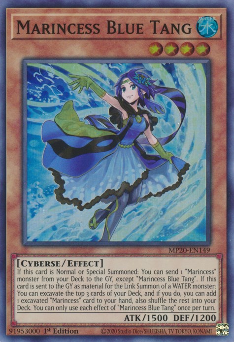 Marincess Blue Tang