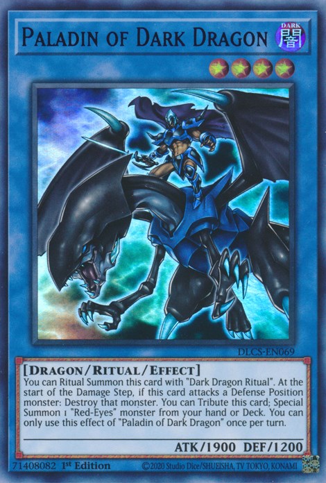 Paladin of Dark Dragon (Purple)