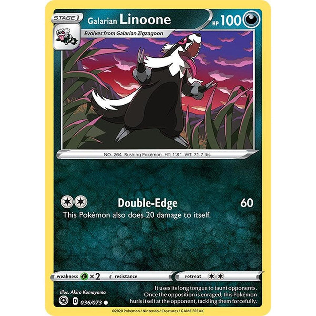 Galarian Linoone