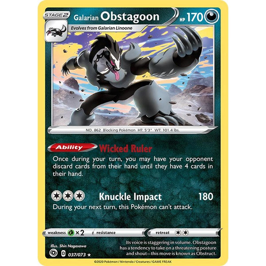 Galarian Obstagoon