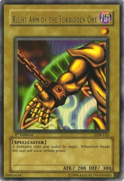 Right Arm of the Forbidden One