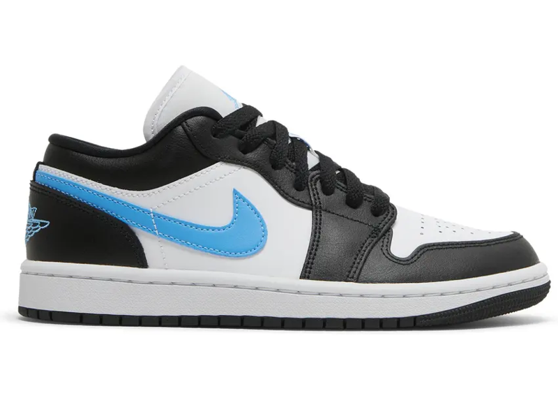Wmns Air Jordan 1 Low Black University Blue