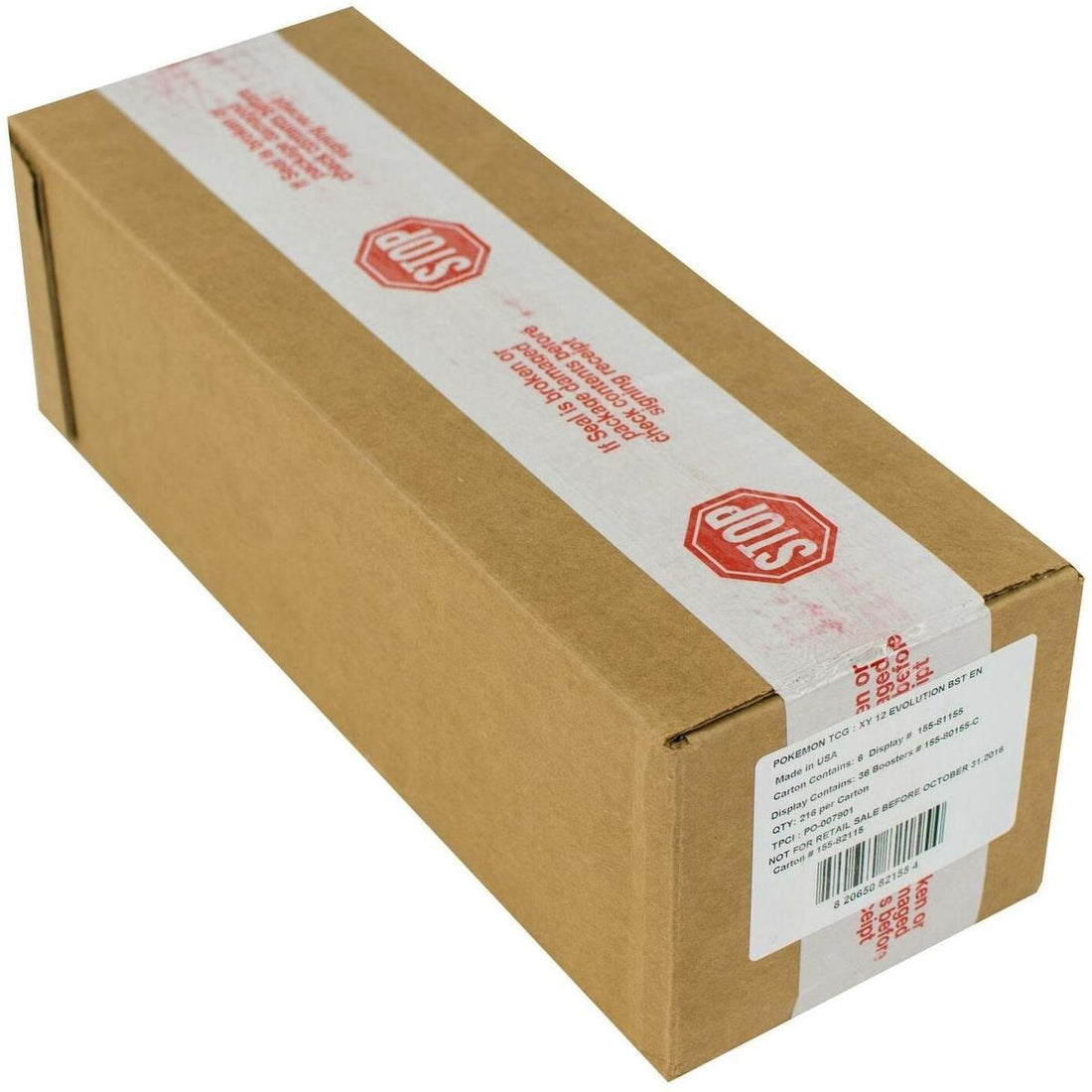 XY Evolutions Booster Box Case