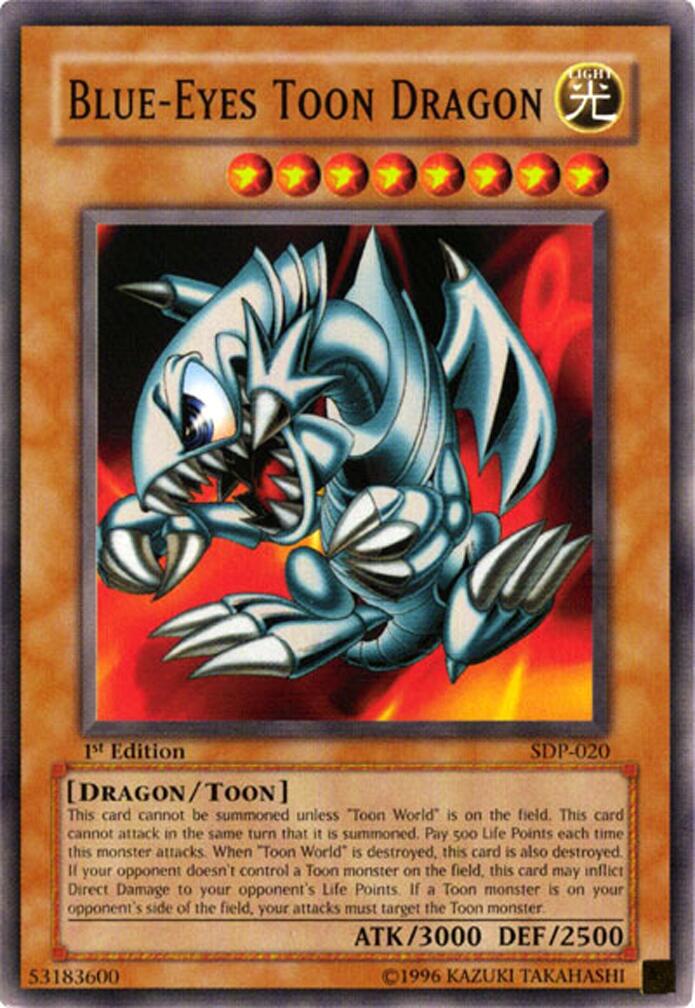 Blue-Eyes Toon Dragon