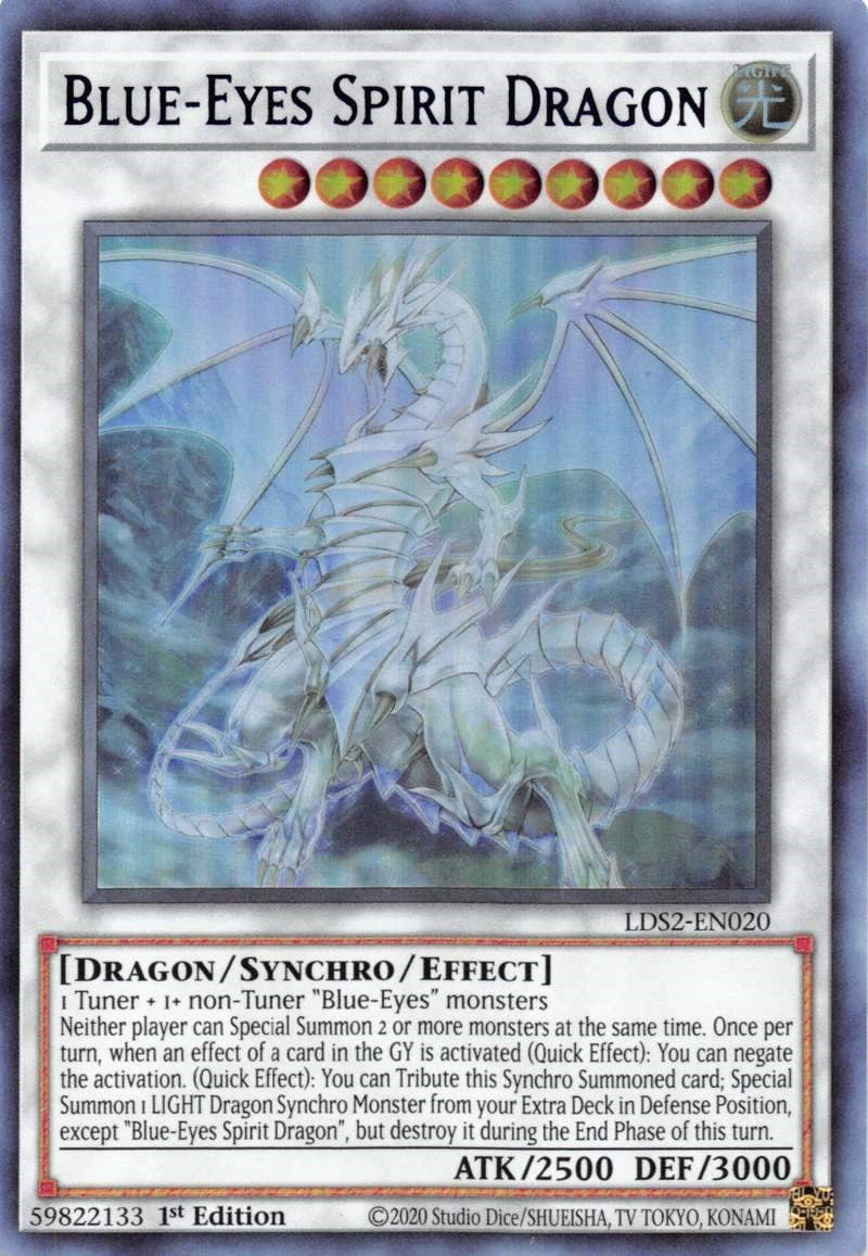 Blue-Eyes Spirit Dragon (Purple)