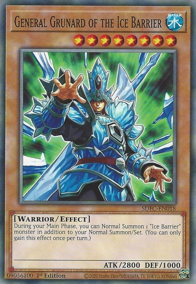 General Grunard of the Ice Barrier