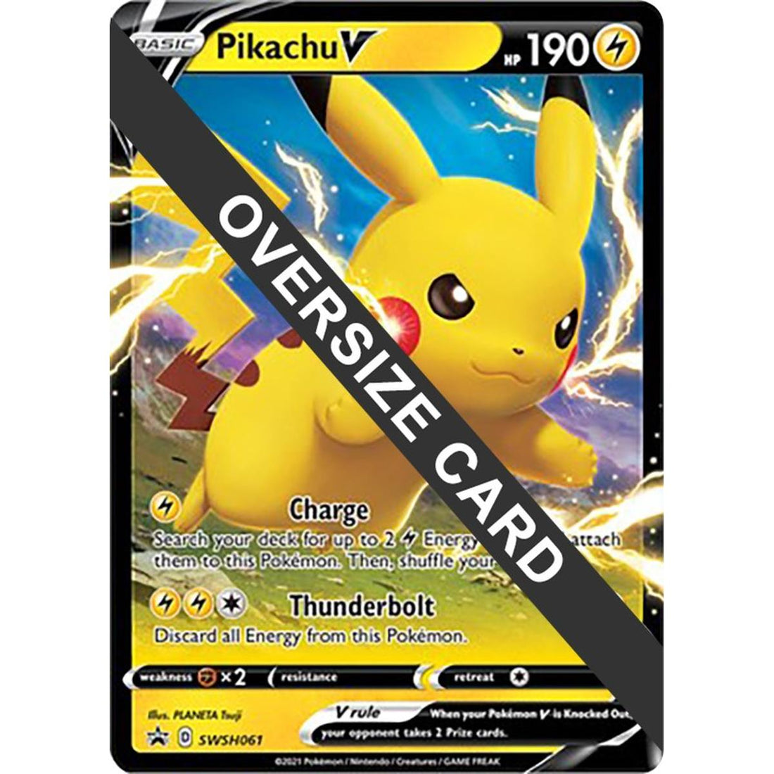 Pikachu V - SWSH061
