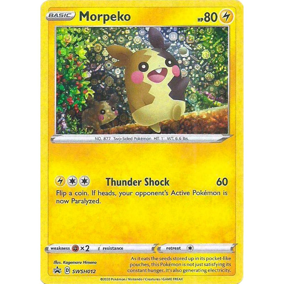 Morpeko - SWSH012 (General Mills Promo)