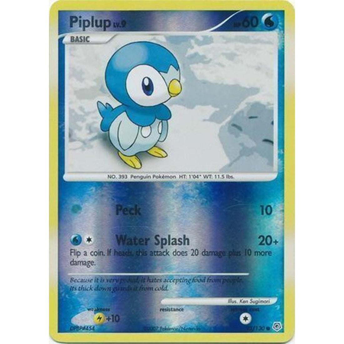 Piplup - 93/130 [Diamond and Pearl]