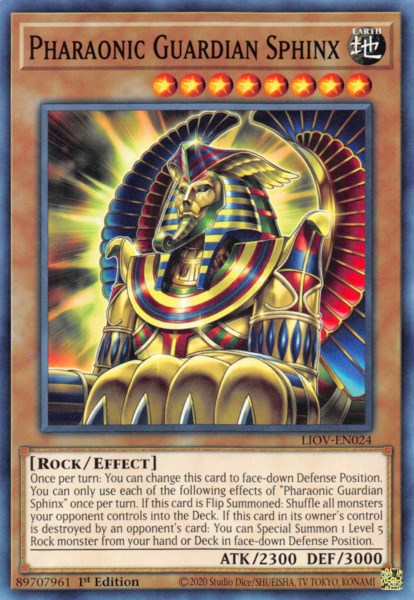 Pharaonic Guardian Sphinx