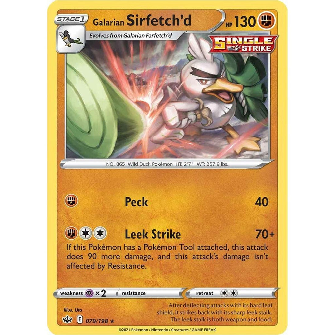 Galarian Sirfetch'd