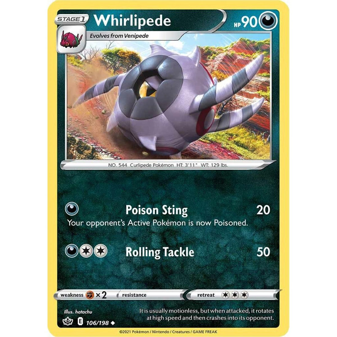 Whirlipede