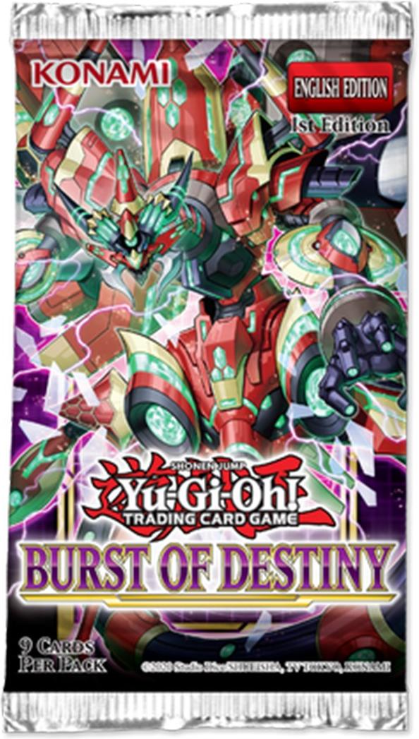 Burst of Destiny Booster Pack [1st Edition]