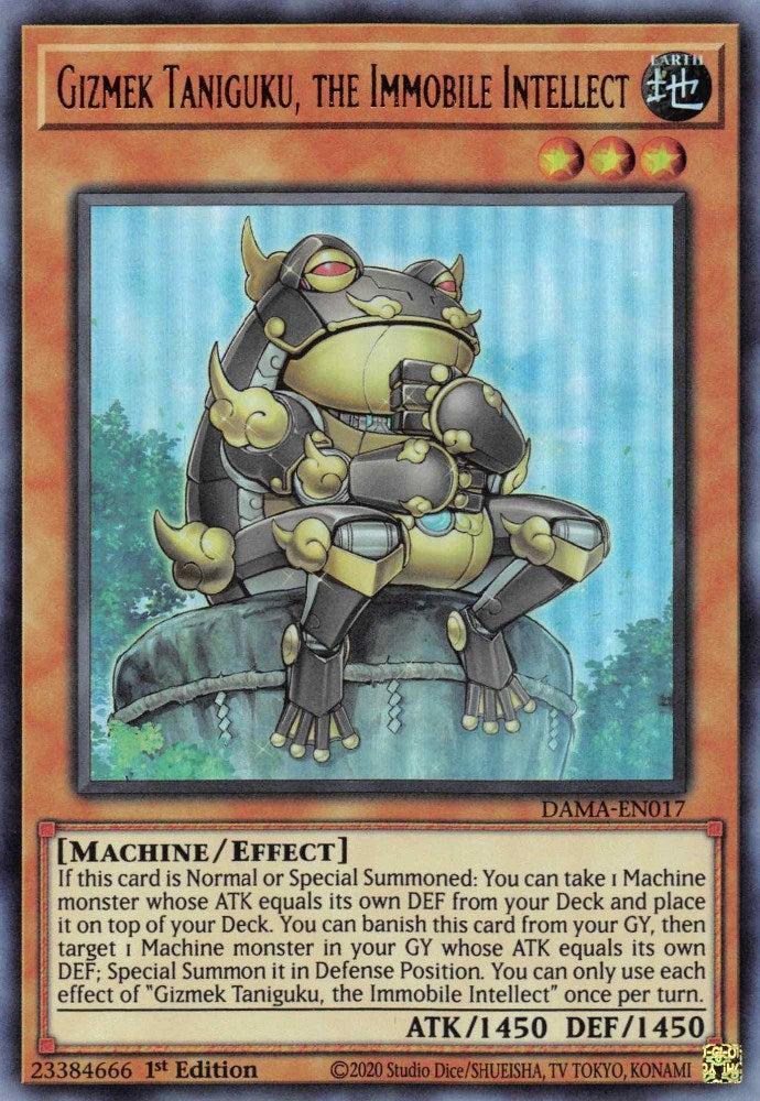 Gizmek Taniguku, the Immobile Intellect