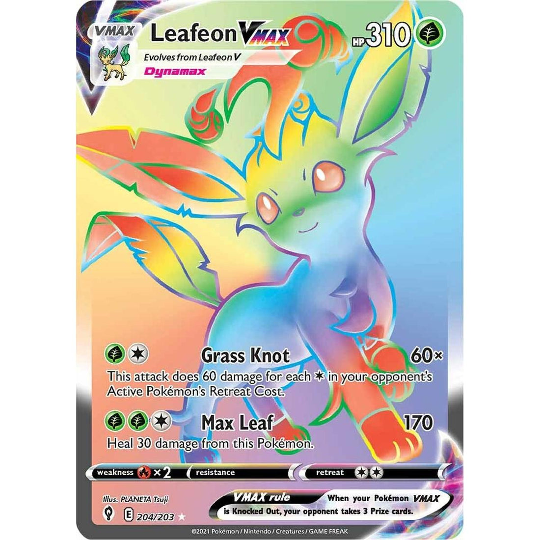 Leafeon VMAX (Secret)