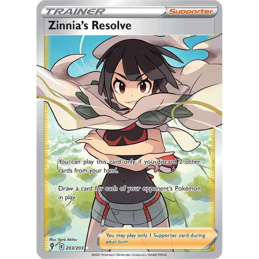 Zinnia's Resolve (Full Art)