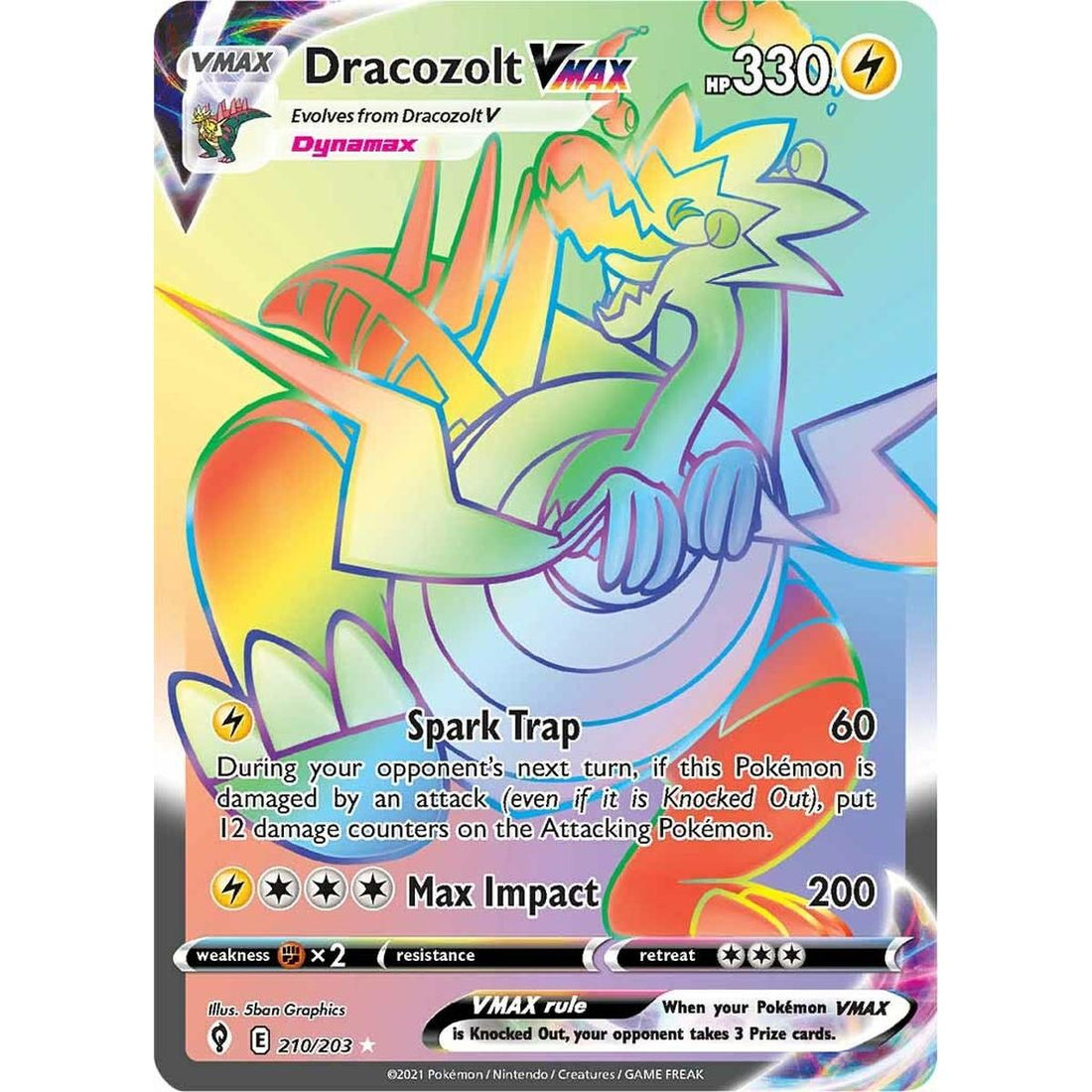 Dracozolt VMAX (Secret)