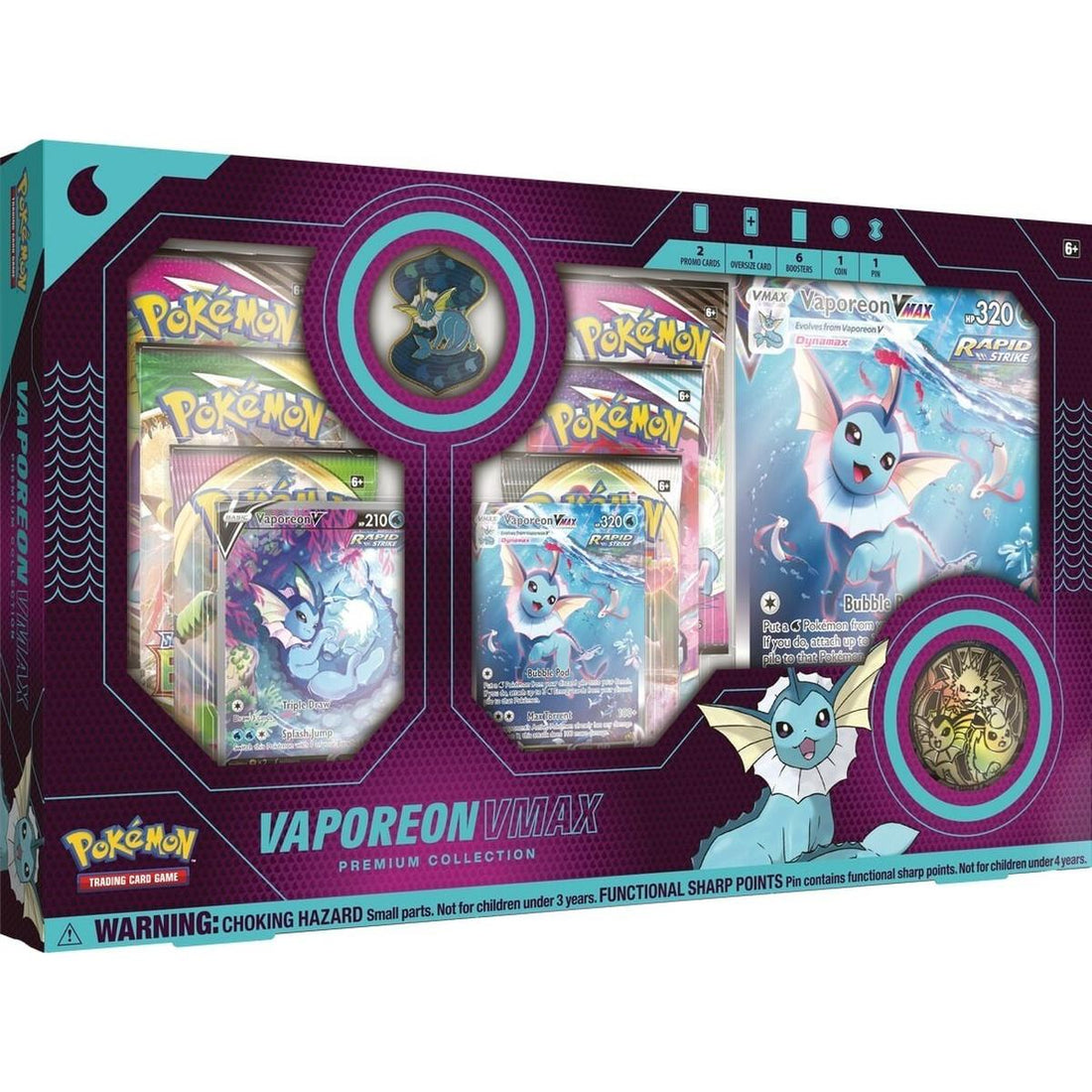 Vaporeon VMAX Premium Collection