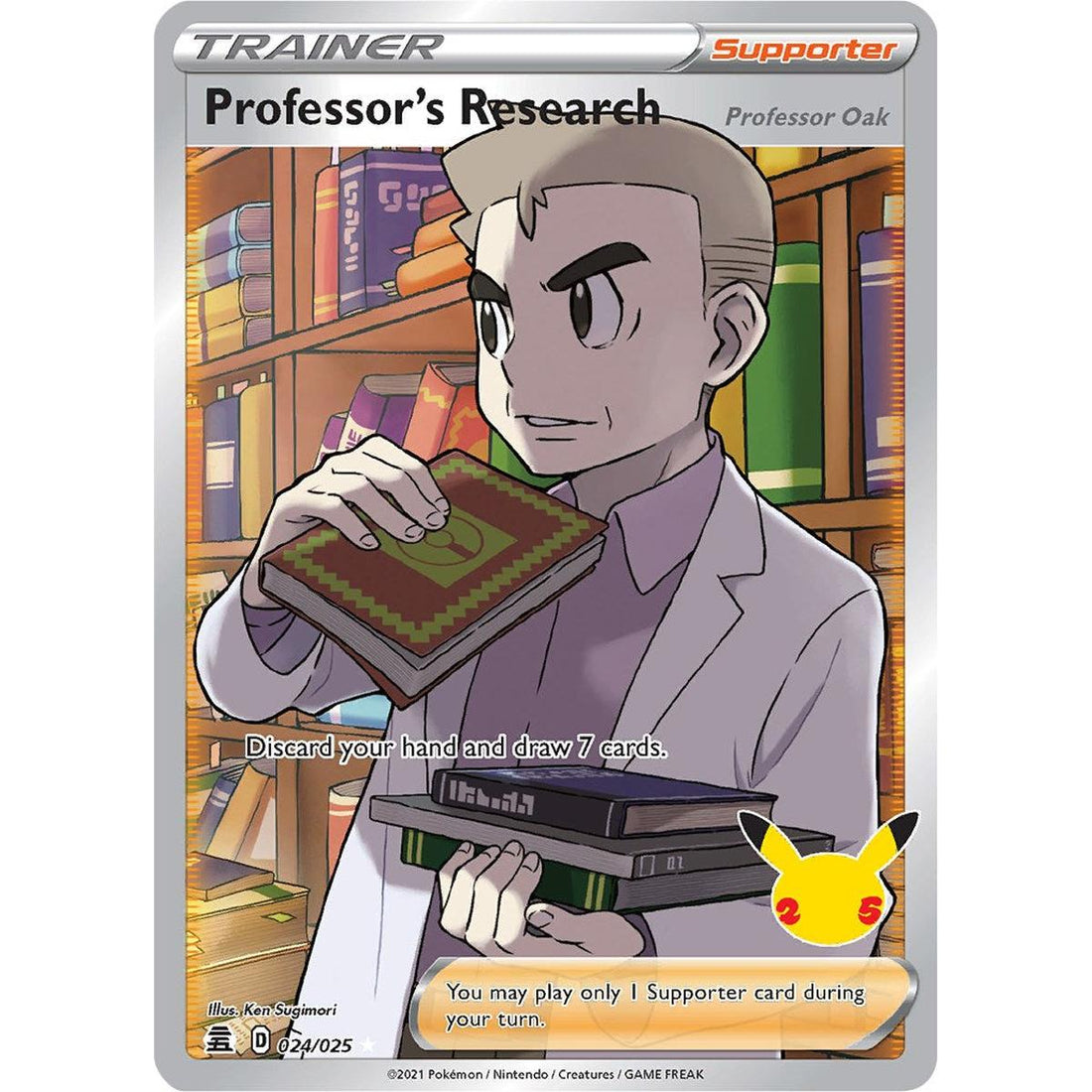 Professor's Research [Professor Oak] (Full Art)