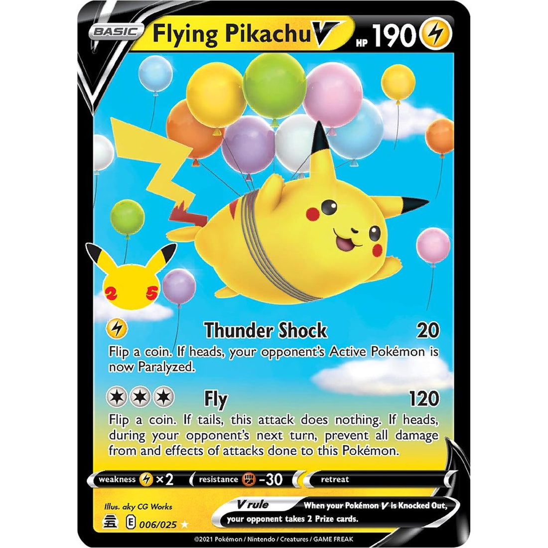 Flying Pikachu V