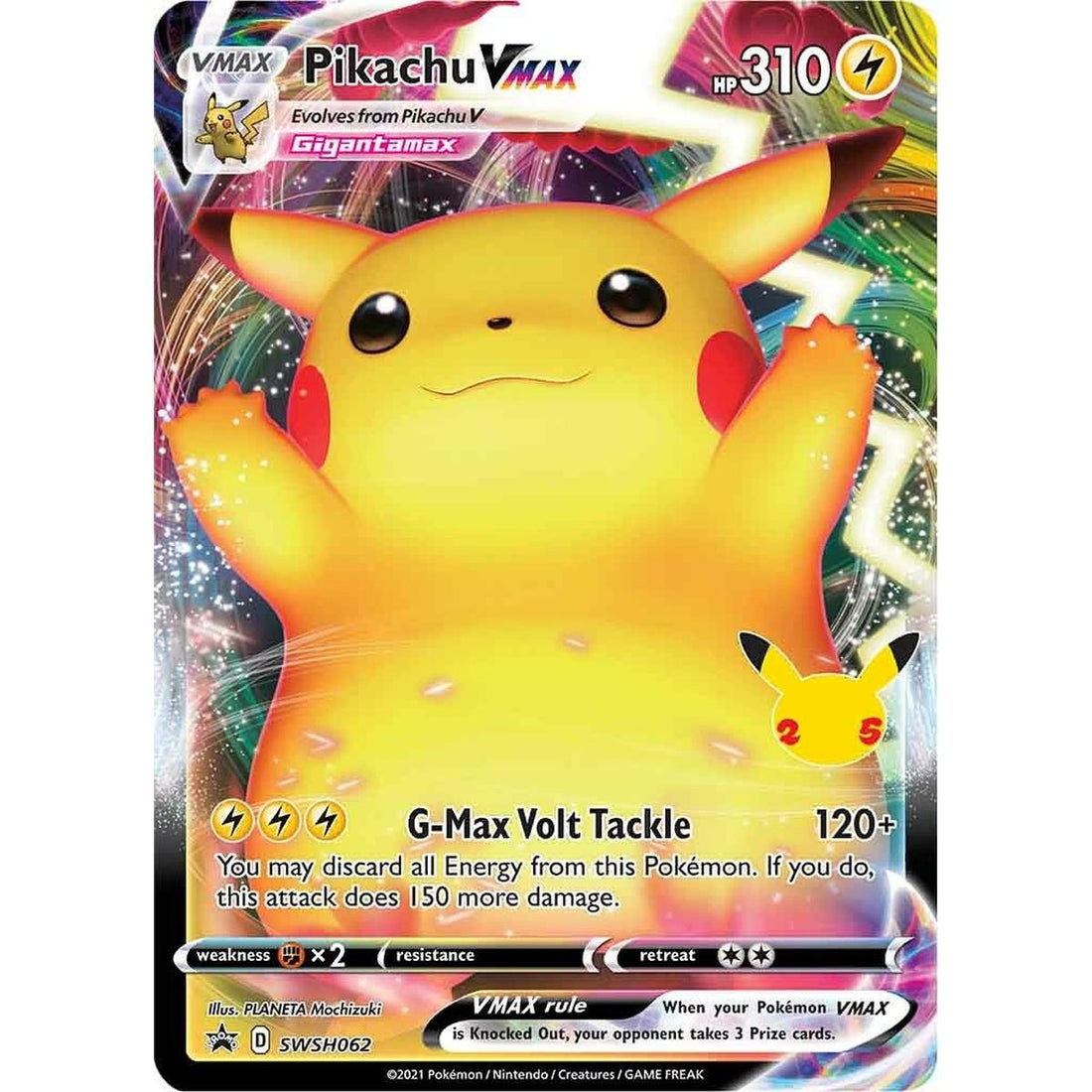 Pikachu VMAX - SWSH062