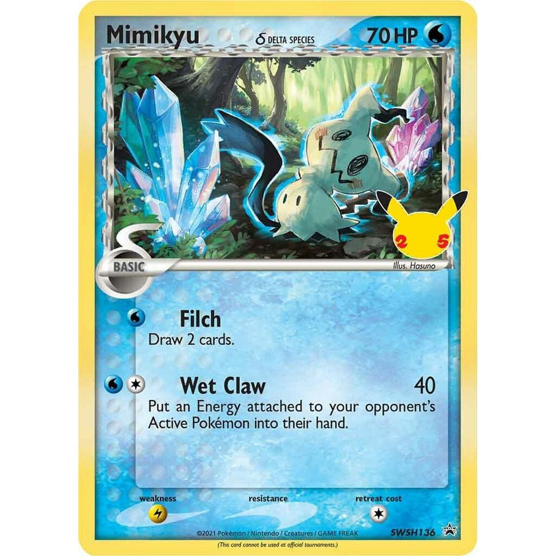 Mimikyu (Delta Species) - SWSH136