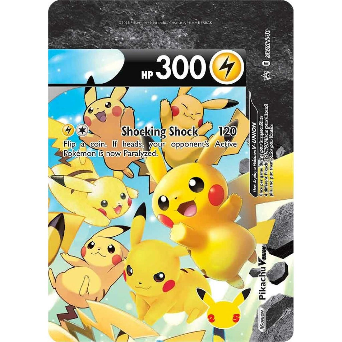 Pikachu V-Union - SWSH140