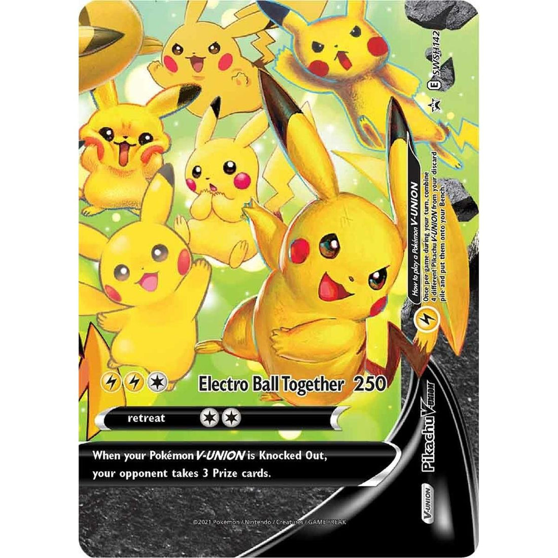 Pikachu V-Union - SWSH142