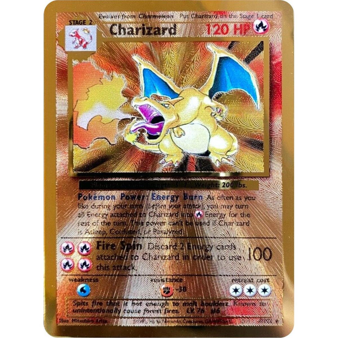 Charizard (Celebrations Metal Card)