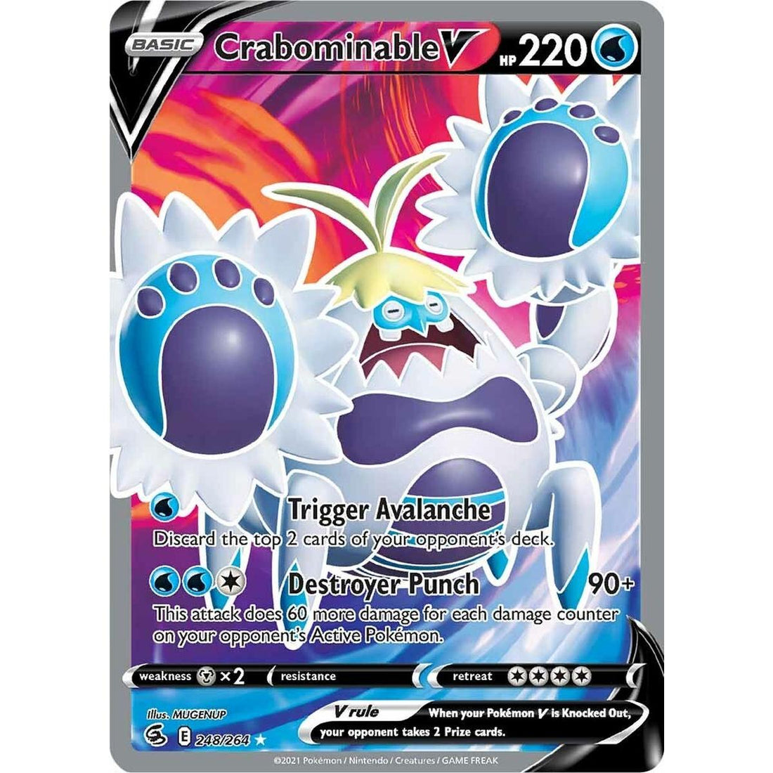 Crabominable V (Full Art)