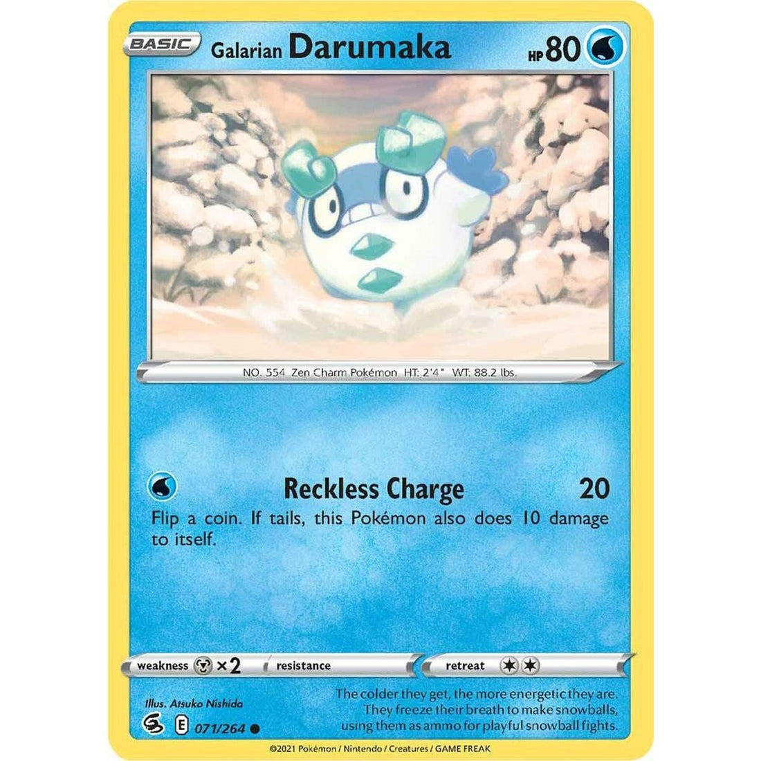 Galarian Darumaka