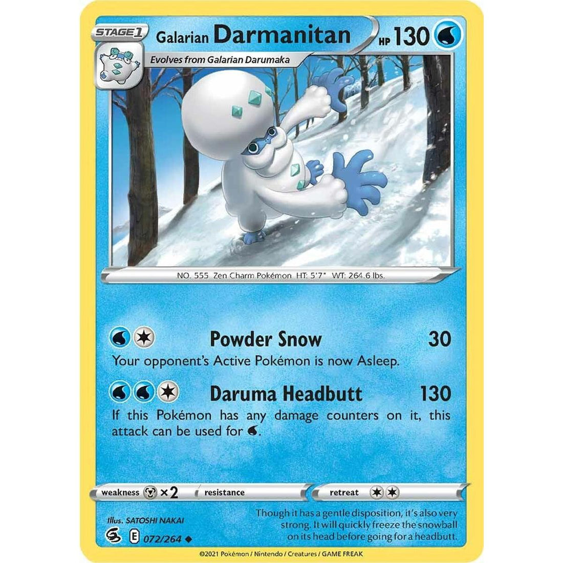 Galarian Darmanitan