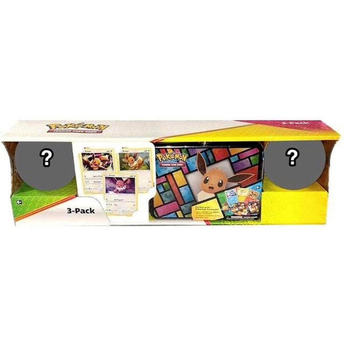 Costco Pokemon Collector 3-Pack: Eevee Treasure Chest + 2 Poke Ball Tins