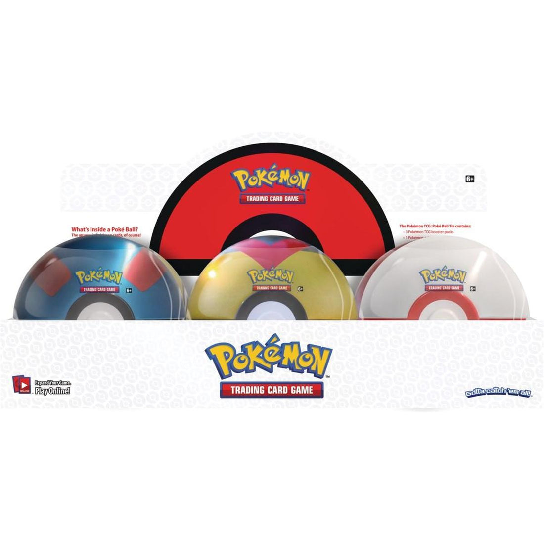 Poke Ball Tin Display (Q1 2021)