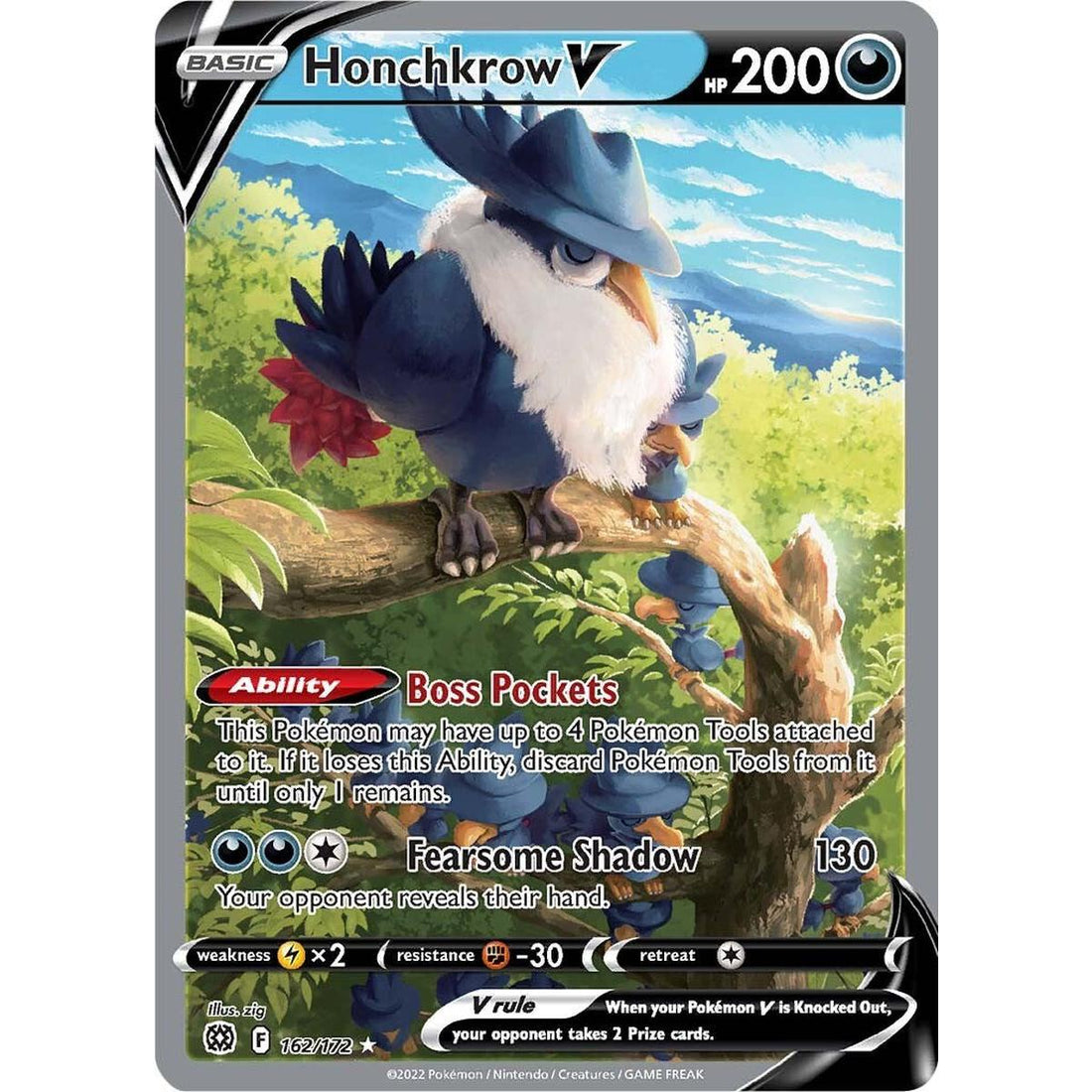 Honchkrow V (Alternate Full Art)