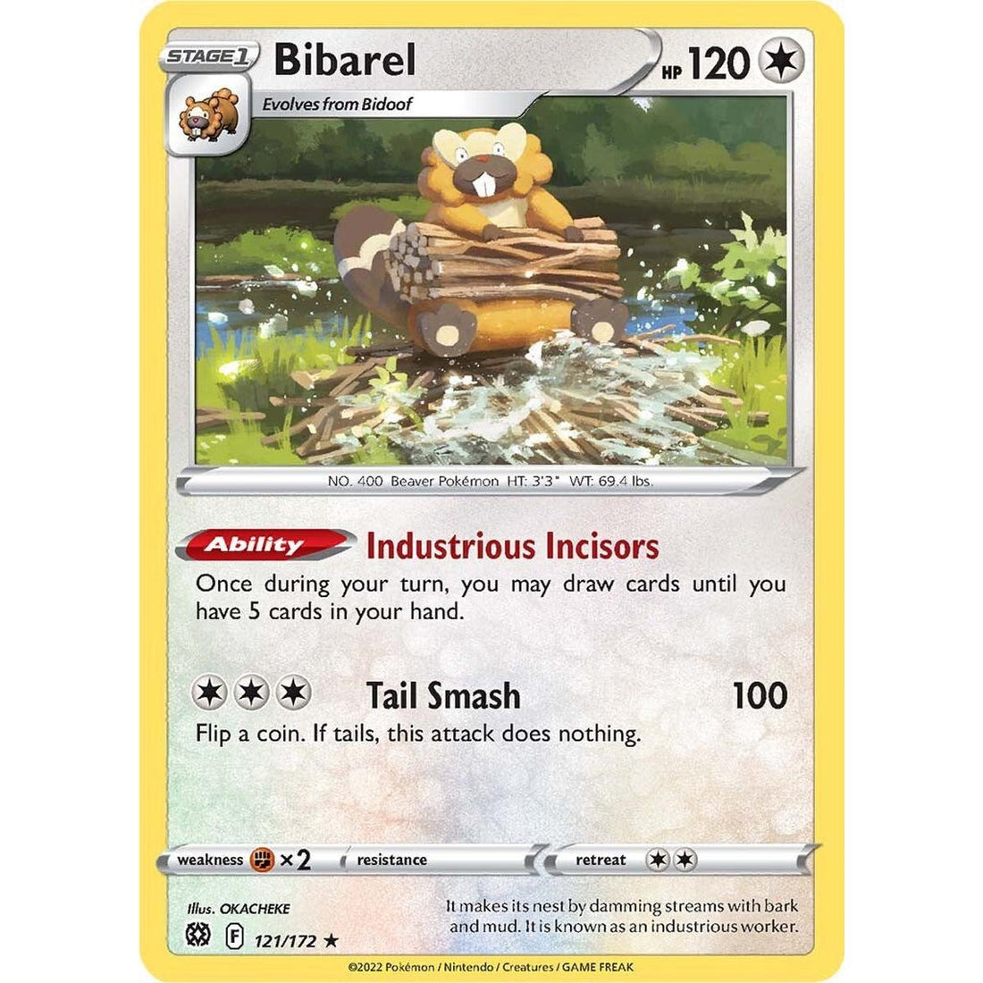 Bibarel - 121/172
